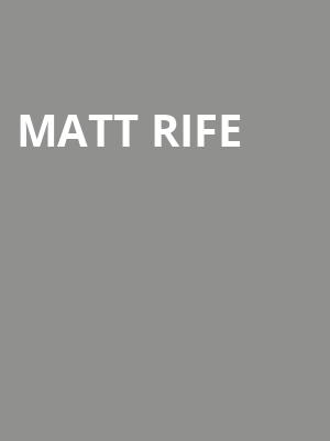 Matt Rife, Funny Bone Comedy Club, Richmond