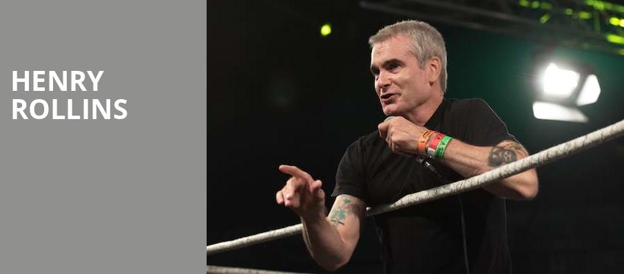 Henry Rollins, The National, Richmond
