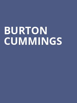 Burton Cummings, Beacon Theatre, Richmond
