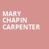 Mary Chapin Carpenter, The National, Richmond