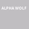 Alpha Wolf, Canal Club, Richmond
